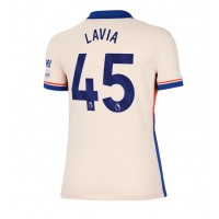 Chelsea Romeo Lavia #45 Replica Away Shirt Ladies 2024-25 Short Sleeve